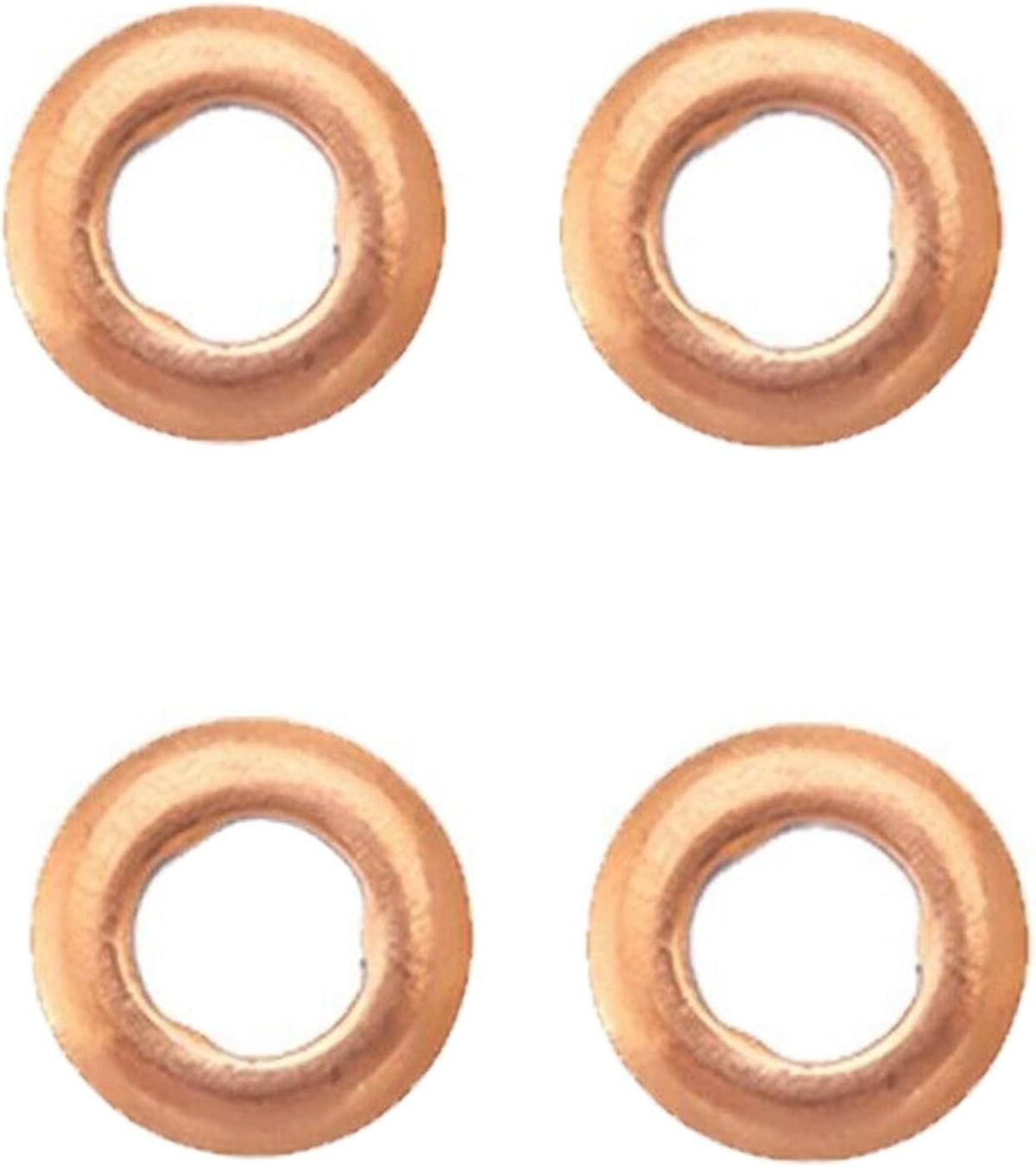 ALFA ROMEO Fuel Injector Copper Washer Seal Set  Diesel 4Pc 46518716 +Jeep Fiat