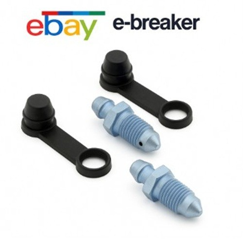 Porsche 911 Brake Caliper Bleed Screws M8x1.25 x2 with Dust Caps — G Series up to 1990