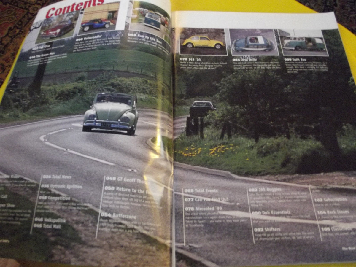 TOTAL VW MAGAZINE AUGUST 1999  #c3