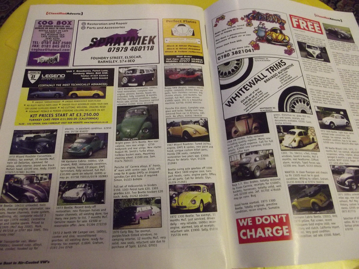 TOTAL VW MAGAZINE NOVEMBER 1999 #c3