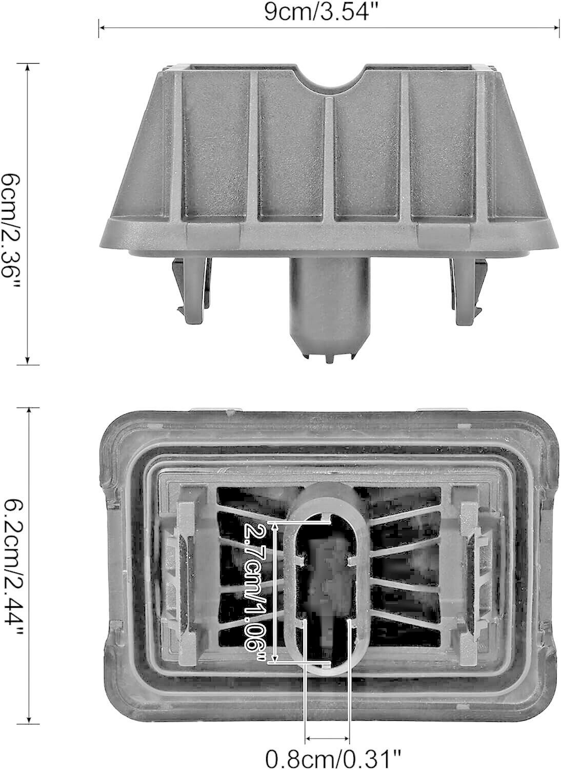 Jacking Point Mount Cover MINI CLUBMAN & COUNTRYMAN OE 51717237195