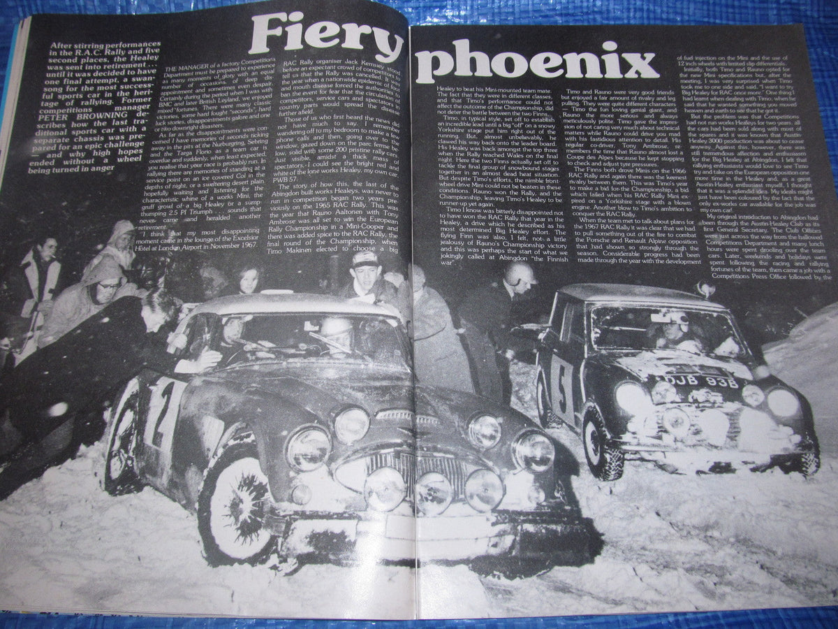 1980 JULY COLLECTORS CAR MAGAZINE / ROLLS ROYCE CITROEN MG AUSTIN 7 RACER  #bk1