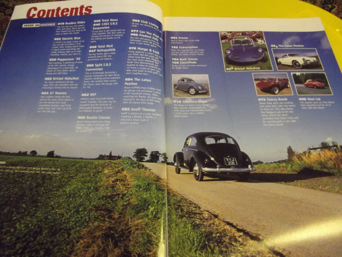 TOTAL VW MAGAZINE NOVEMBER 1999 #c3