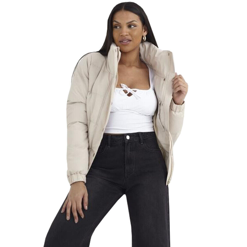 Womens SLAY Padded Short Length Puffer Jacket