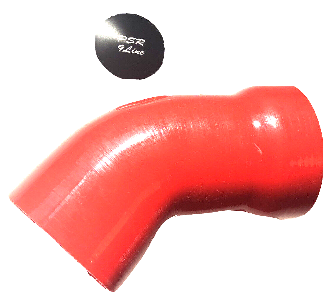 Porsche 996 Resonator Delete Air Box Upgrade with Red Induction Pipe & Plug /Cap