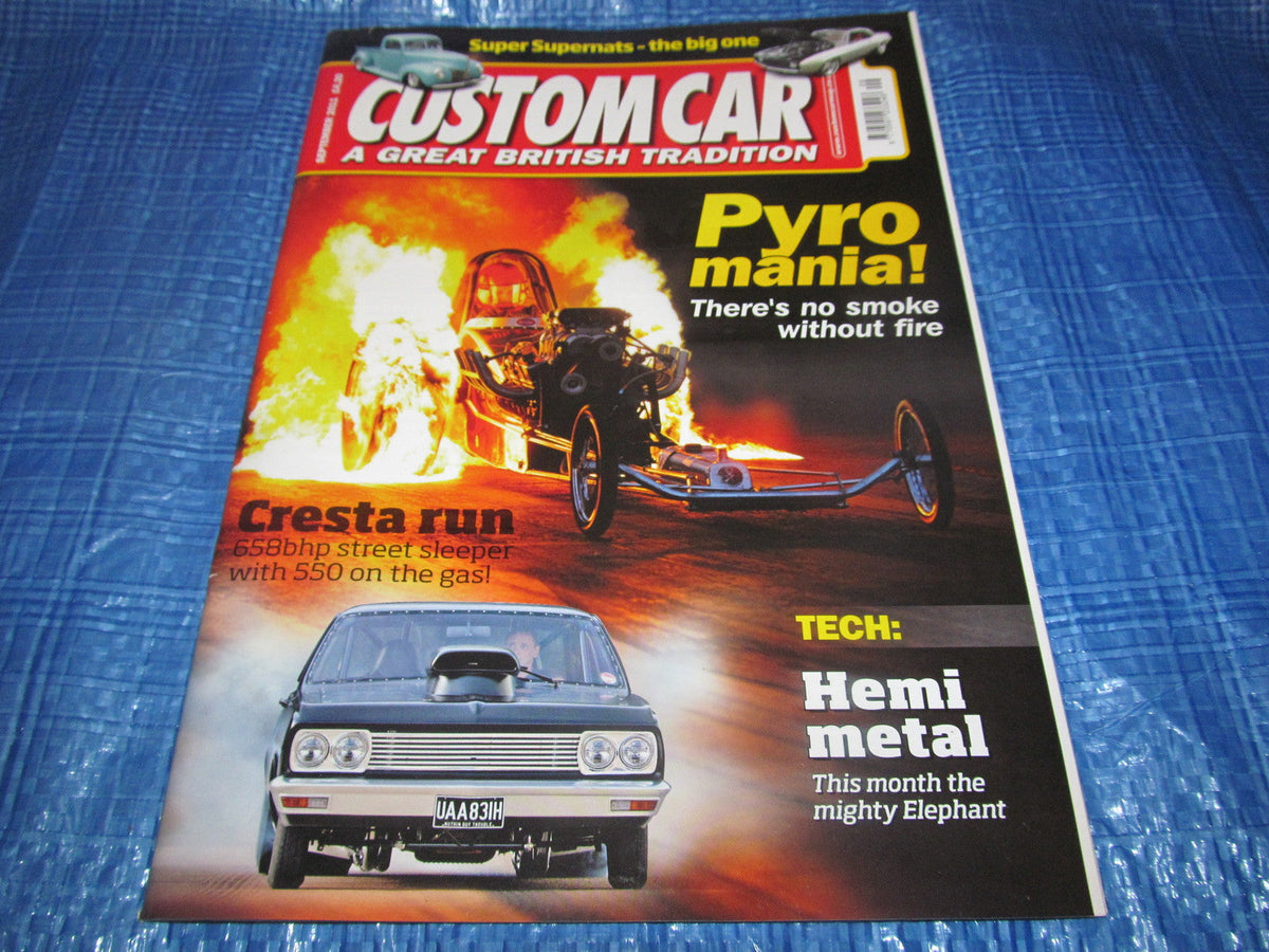 CUSTOM CAR MAGAZINE SEPTEMBER 2011 /   #bk1