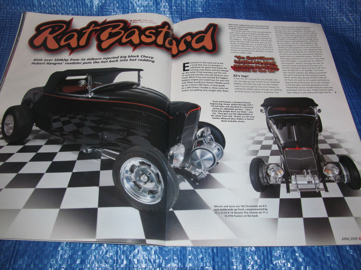 CUSTOM CAR MAGAZINE APRIL 2009 /   #bk1