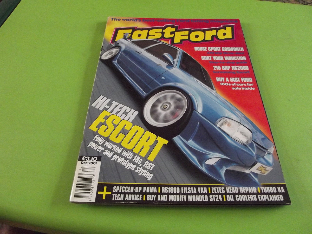FAST FORD MAGAZINE DECEMBER 2001 #C5