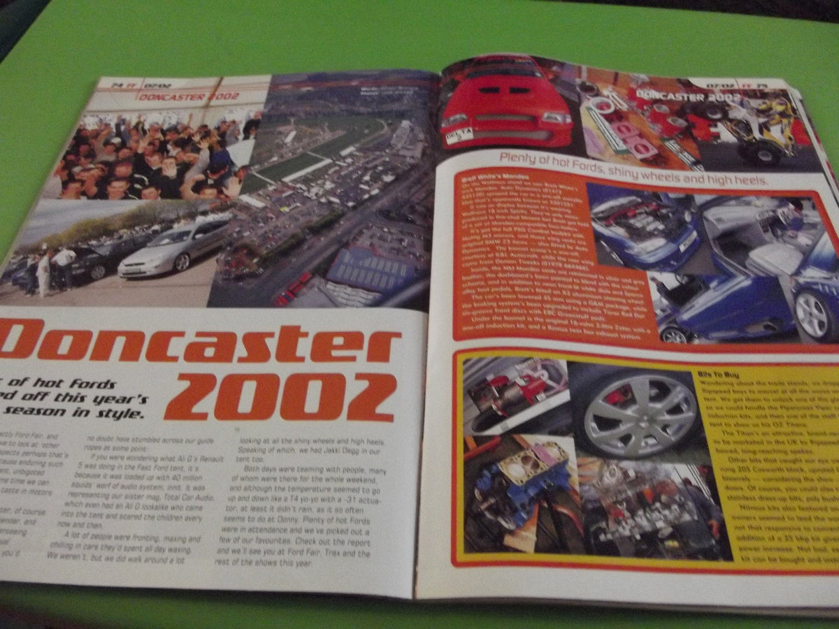 FAST FORD MAGAZINE JULY 2002  #C5