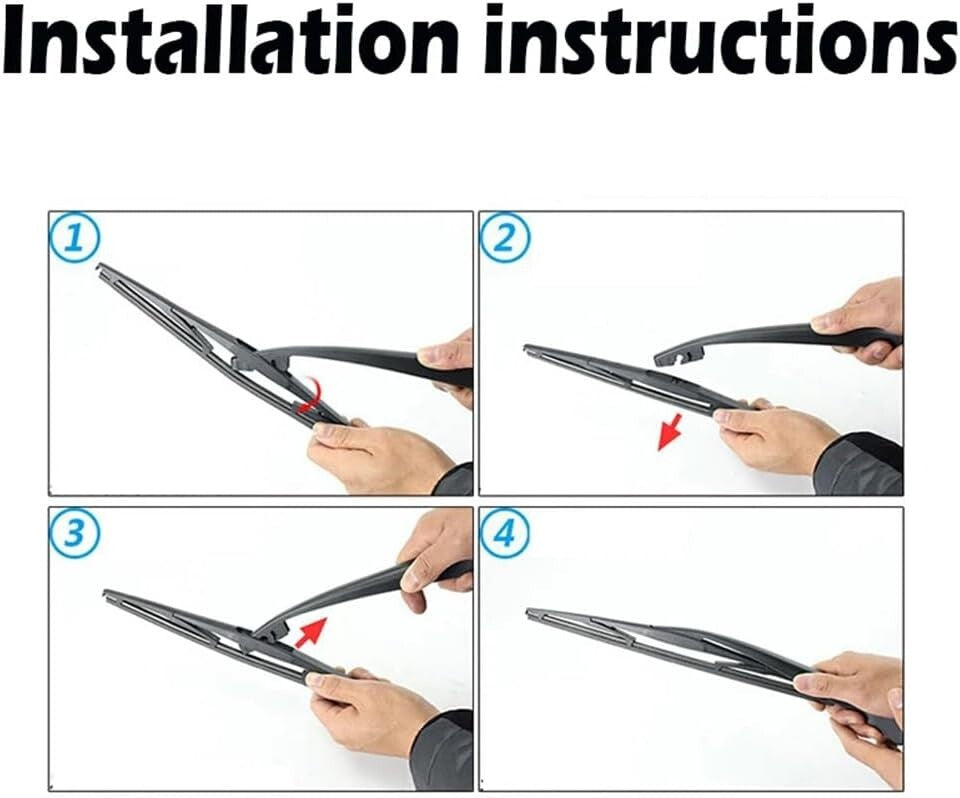 Rear Wiper Blade Refill BMW 1 Series Hatchback F20 & F21 Lci From Year 2010