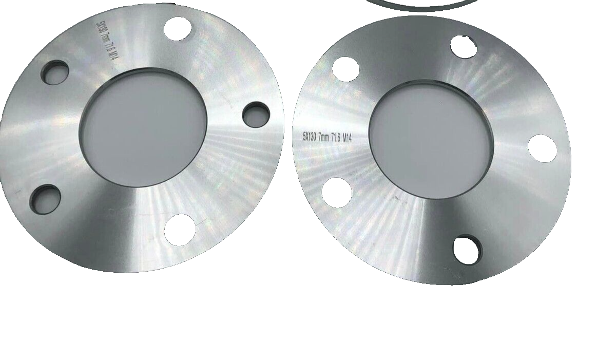 Porsche Wheel Spacers 7mm Set Of 2 in Silver 5x130 PSR9Line