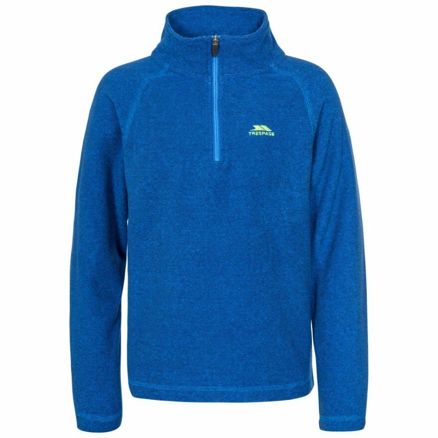 Unisex Kids Keynote Fleece Top Zip Neck Jumper