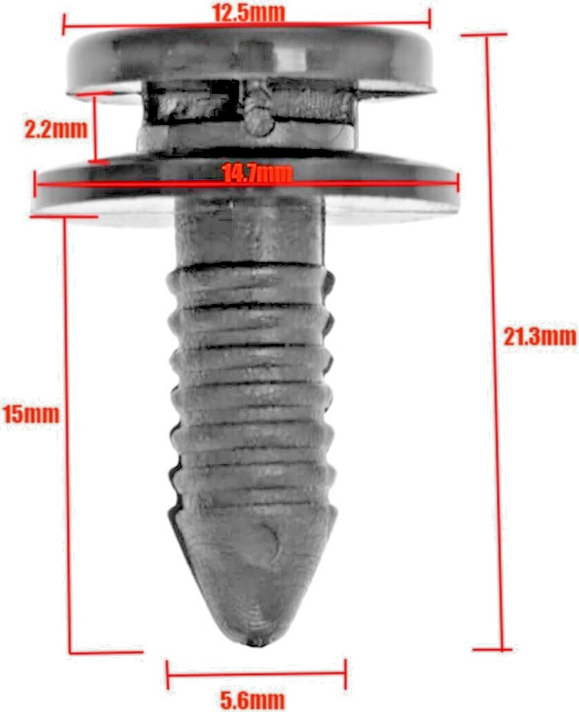 VAG 3B0867333 Interior Door Card & Trim Fixing Clips