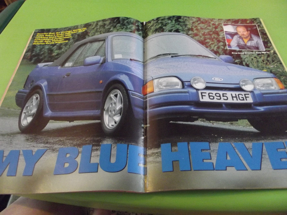 RS 2000 FAST FORD MAGAZINE NOVEMBER 1991 #C5
