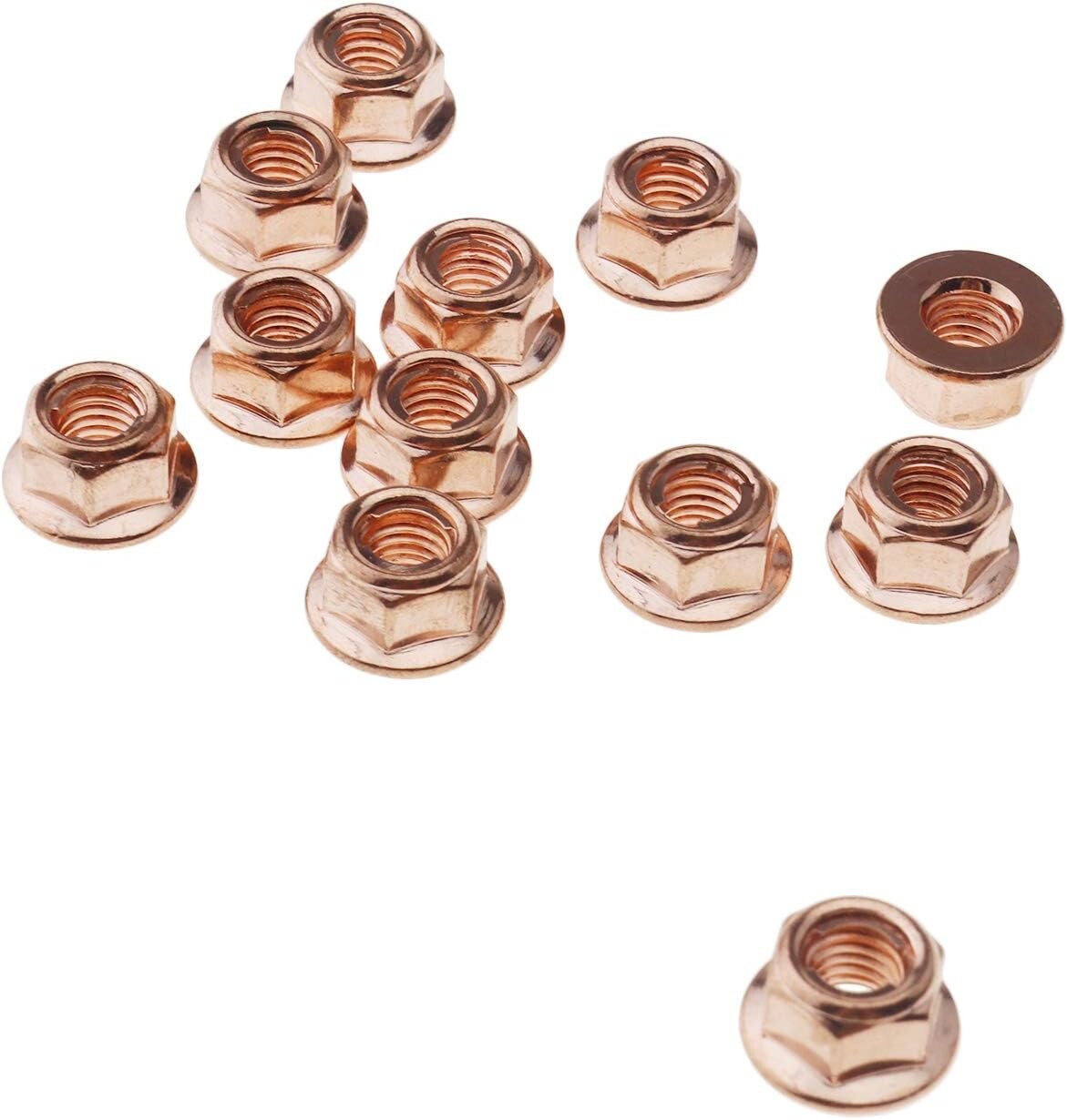 BMW Exhaust Manifold Copper Nut - 1 2 3 4 5 6 X Z Series x6 Pcs