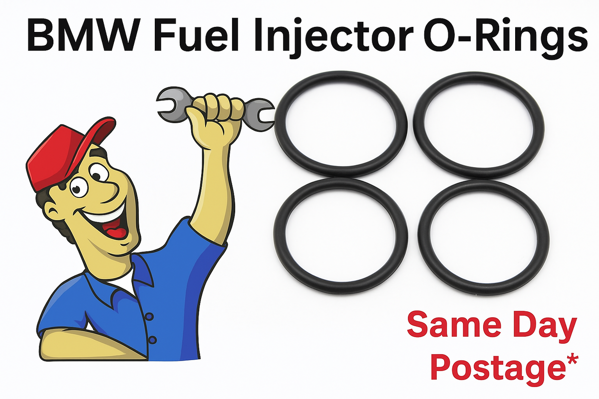 BMW Diesel Injector O-Ring Seals Uprated Viton Pack of 4 Fits E46 E90 E87 E60 X5