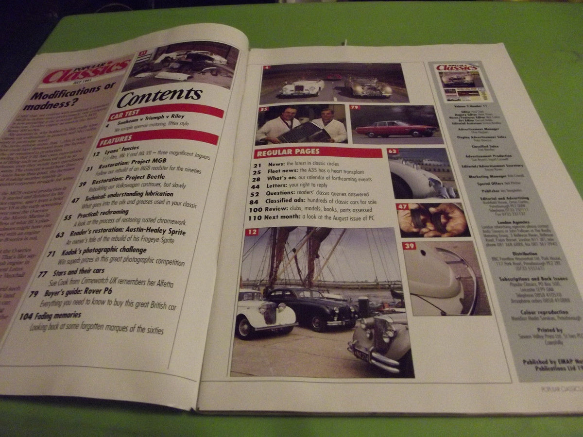 POPULAR CLASSICS MAGAZINE  JULY 1991 #c2