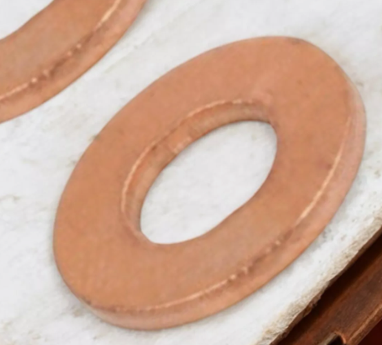 FORD Fuel Injector Copper Washer Seal Set  Diesel 4Pc Fits 2001  2025 4CYL