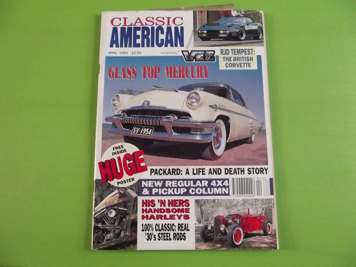 CLASSIC AMERICAN MAGAZINE APRIL 1993 #c1