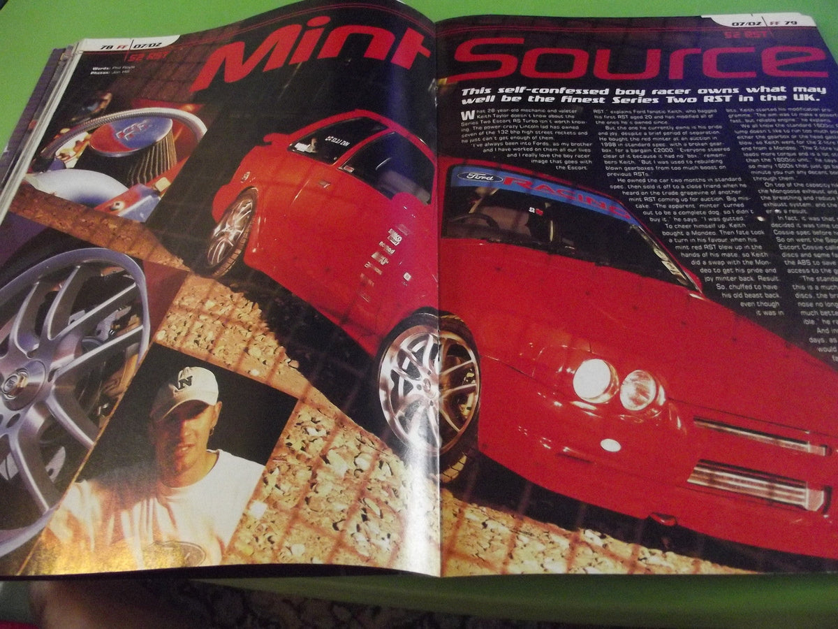 FAST FORD MAGAZINE JULY 2002  #C5