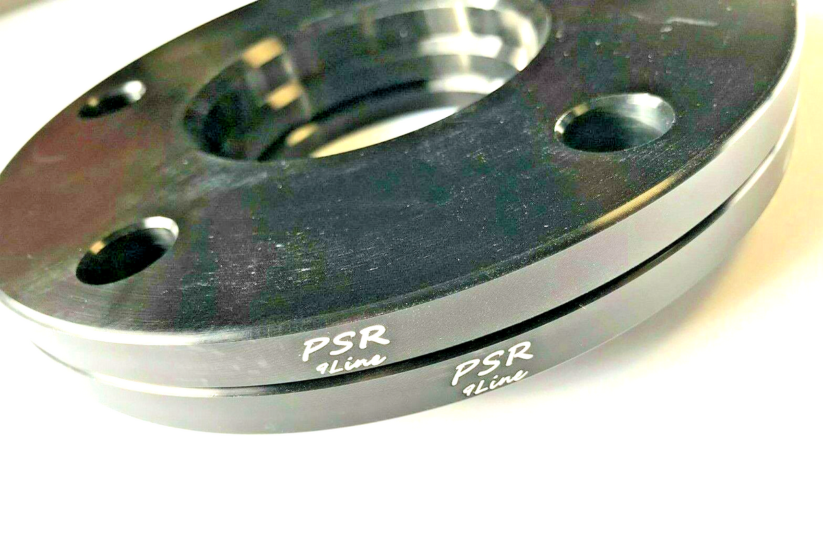 Black 12mm Wheel Spacers for Porsche 5x130 Pair with Extended Bolts AM UK Stock
