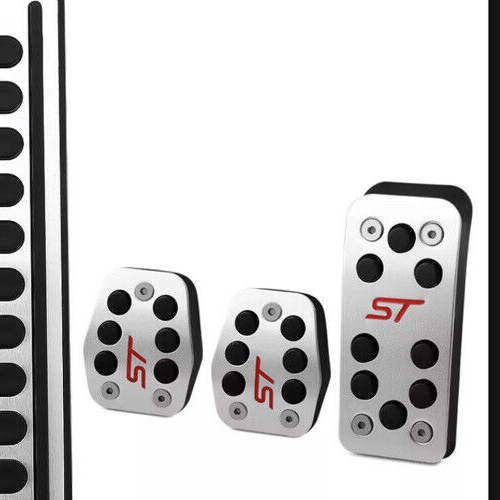 FORD Focus ST Alloy Brake Clutch Accelerator Pedal covers MK2 & MK3