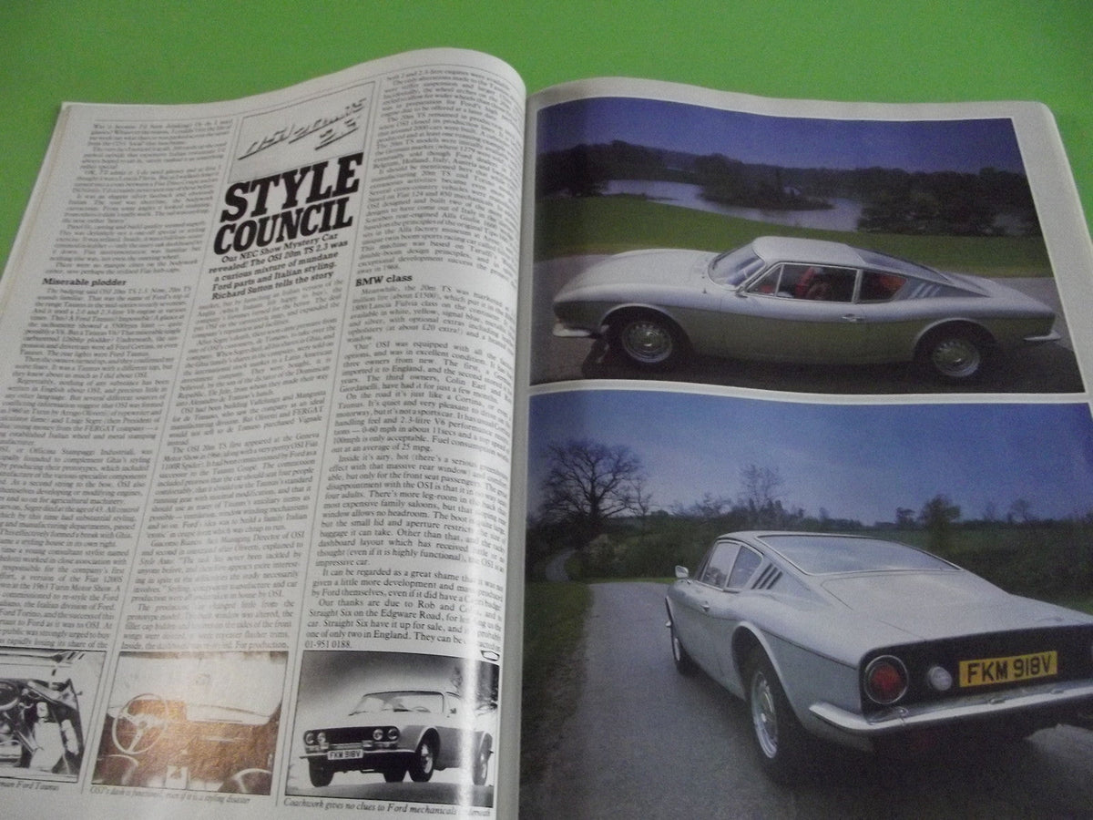 CLASSIC AND SPORTSCAR MAGAZINE JULY 1985 #c1