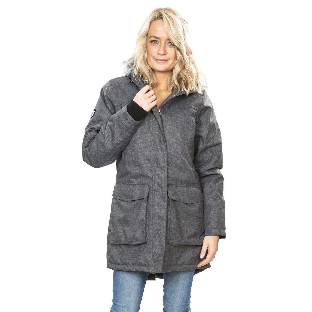 Womens Trespass Thundery Waterproof Parka Jacket