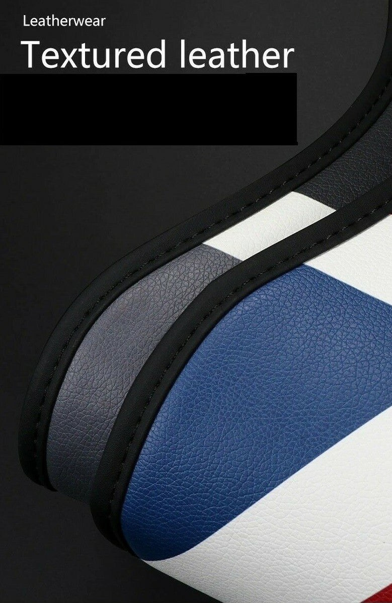 MINI R56 Parcel Shelf Leather Pad Union Jack For 2006 - 2014