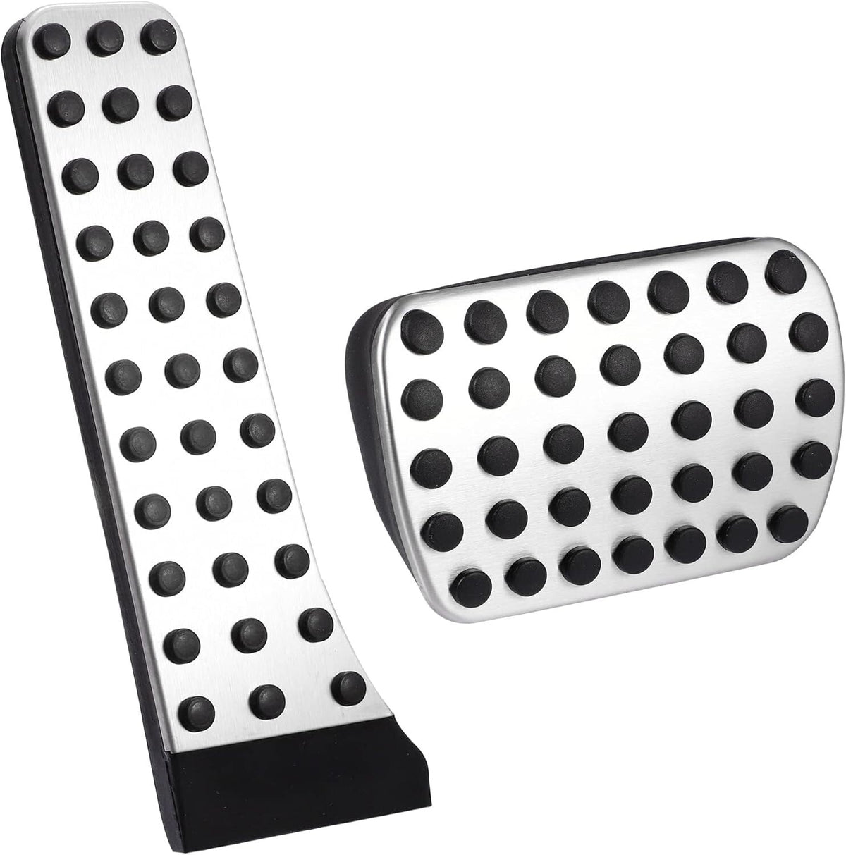 NEW Mercedes AMG Sport Pedal Covers Set 3PC Stainless Steel For A B C E S SL SLC