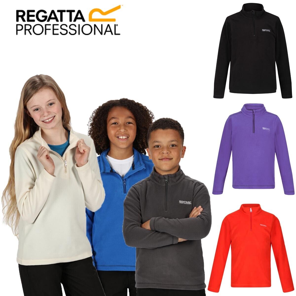 Unisex Kids RKA148 Hot Shot Fleece Top