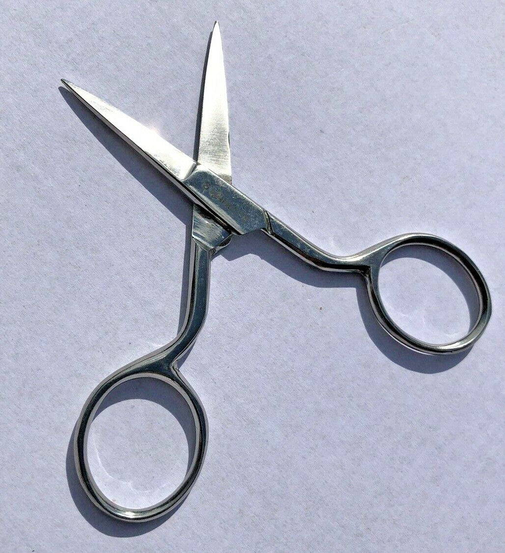 Professional Finger Toe Nail Scissors STRAIGHT TIP Stainless Steel Manicure