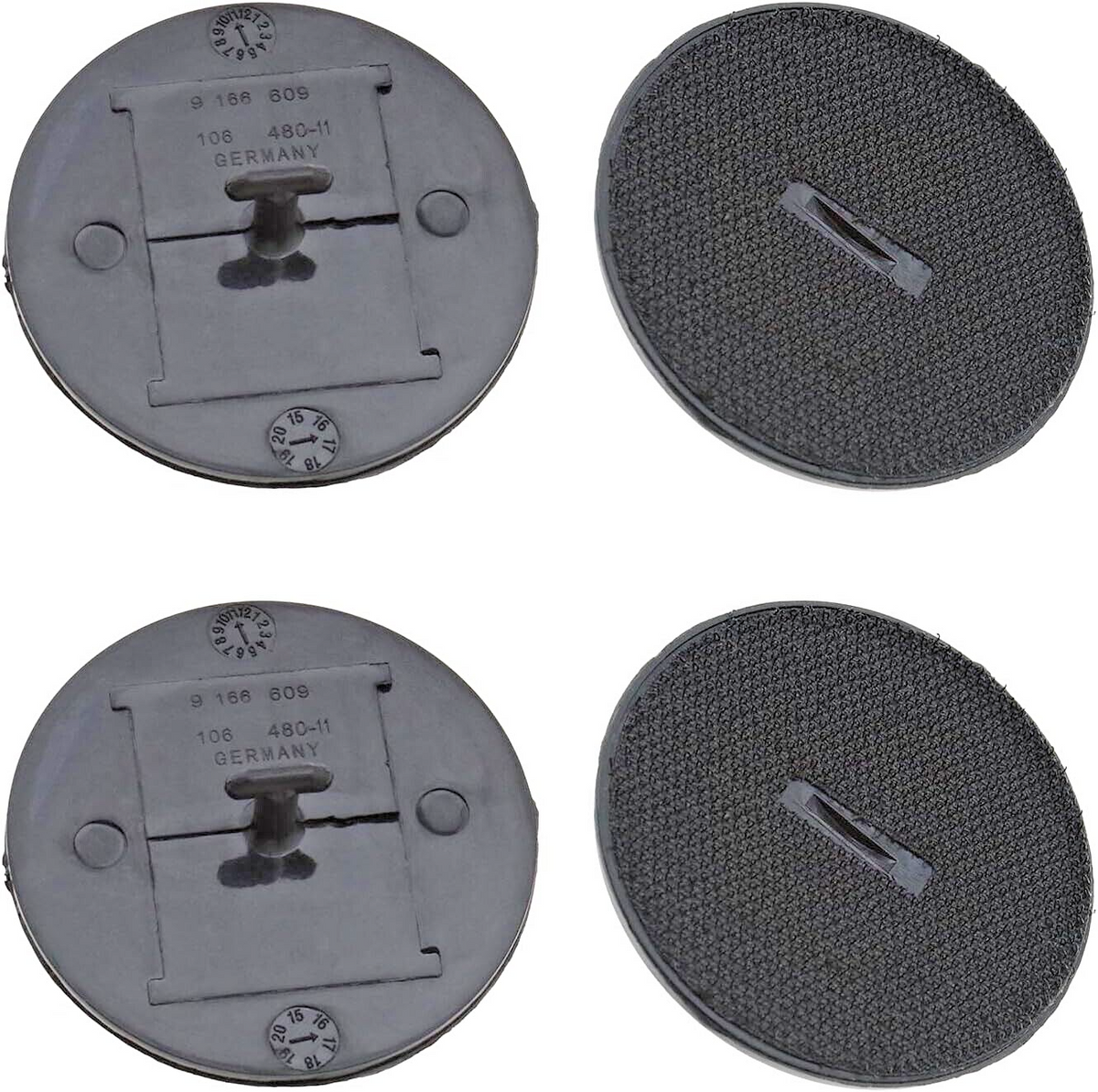 Floor Mat Clips Qty of 4 Universal Fitment