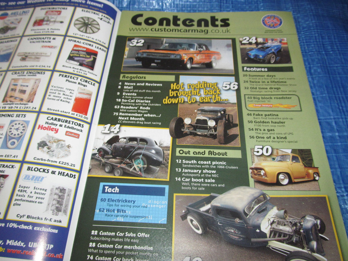 CUSTOM CAR MAGAZINE APRIL 2009 /   #bk1