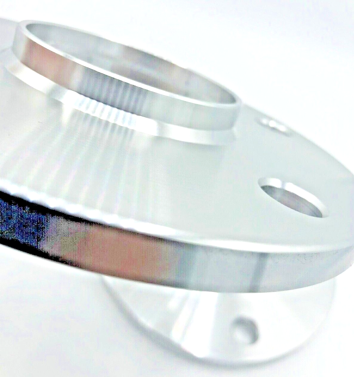 Silver Porsche Wheel Spacers 15mm 5x130 Kit with Extended O.E Bolts, HubCentric