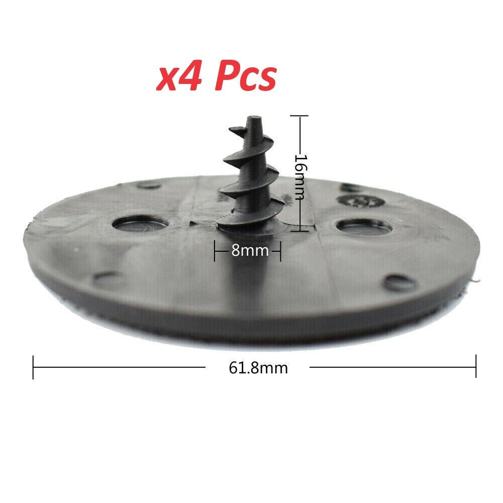 MINI Floor Mat Anchor Lock Screw Fastener Carpet Clip Fixing 51477056606 x4