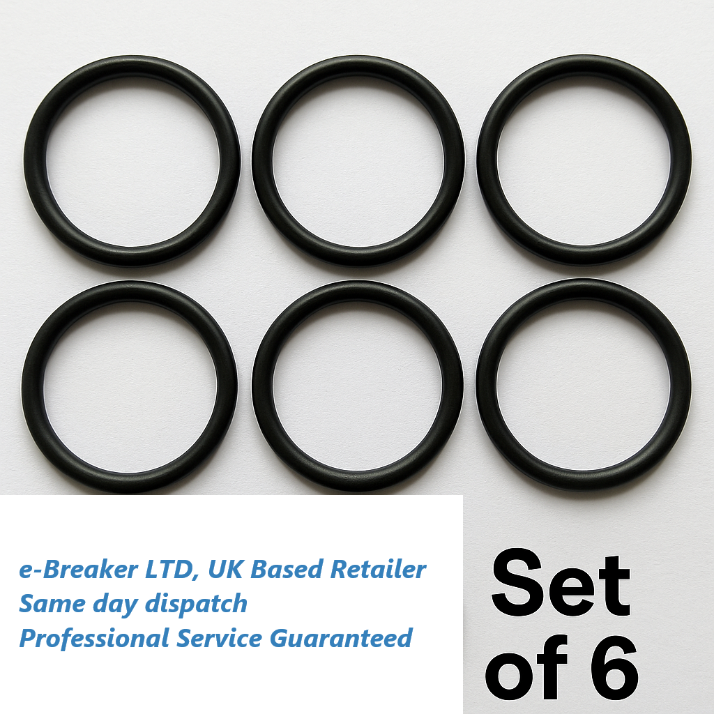 BMW Diesel Injector O-Ring Seals Uprated Viton Pack of 6 Fits E46 E90 E87 E60 X5