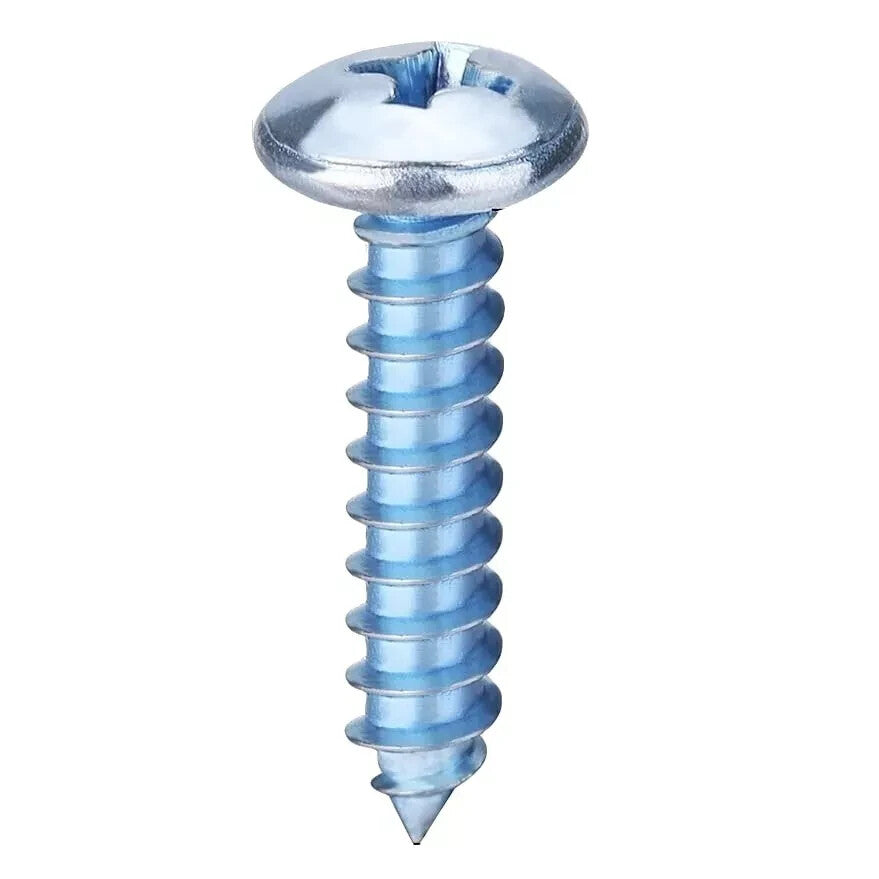 Number Plate Fixing Screws & Caps Kit White Yellow Black For UK Cars Vans Trucks