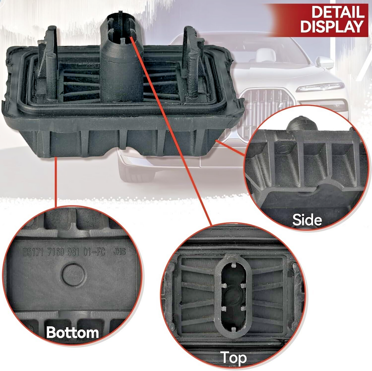 BMW Jack Lift Point Underbody Vehicle Mount HD OEM Fits 1 3 5 X1 E87 E90 F10 F06