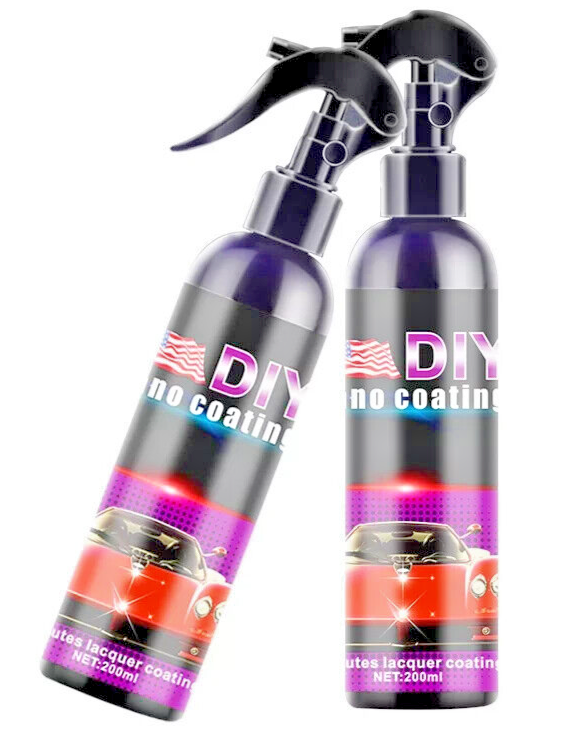 Detailer Rapid Spray Car Ceramic Coating Sealant Nano Crystal Formula Protects.