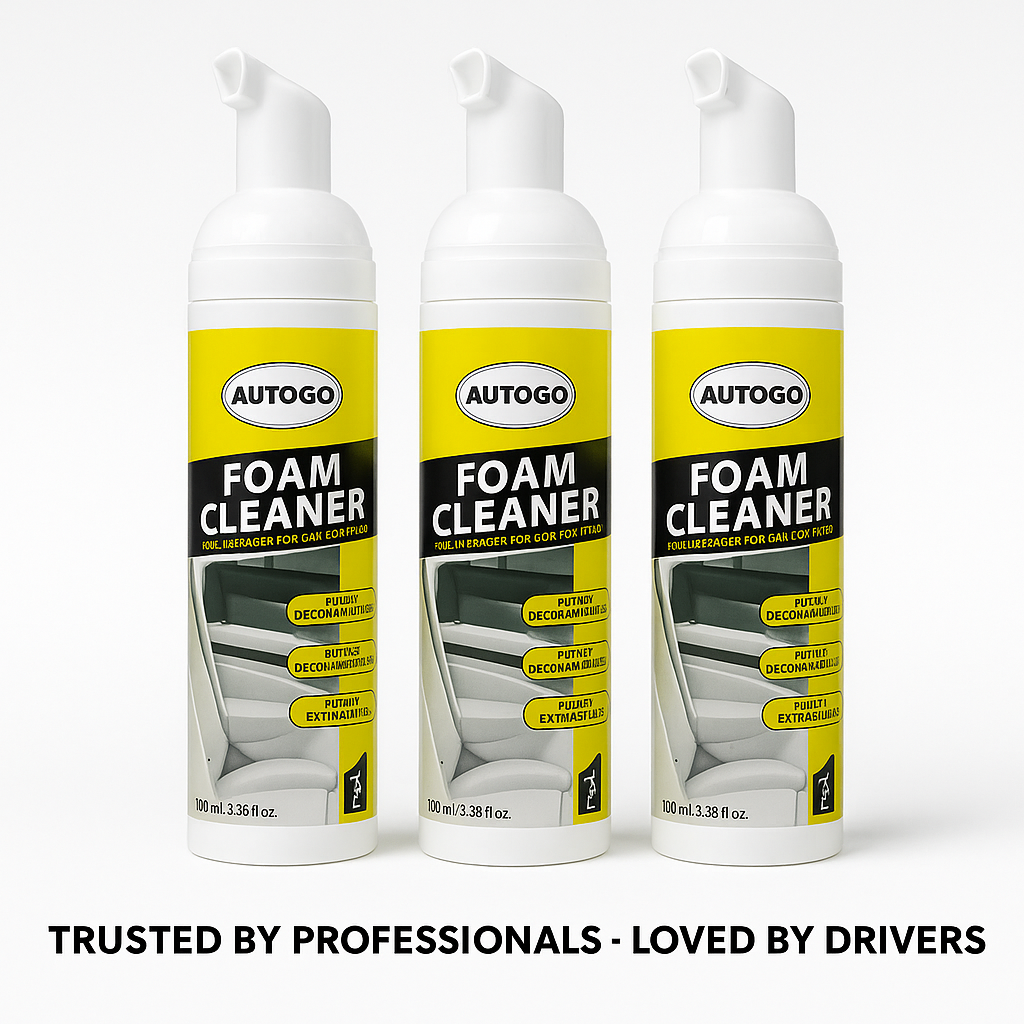 AUTOGO-PRO Foaming Car Interior & Trim Cleaner — Lemon Scent 100ml | PSR9Line