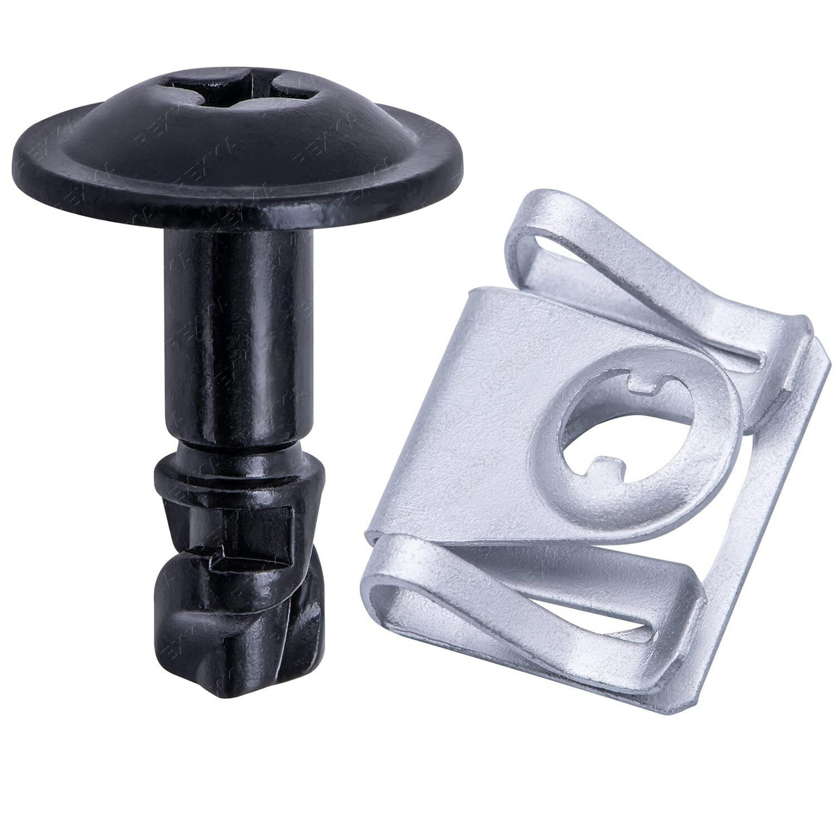 BMW E39 E38 Undertray Splashgaurd Fixing Mounting Kit Twist Lock Bolt Set 5 QTY