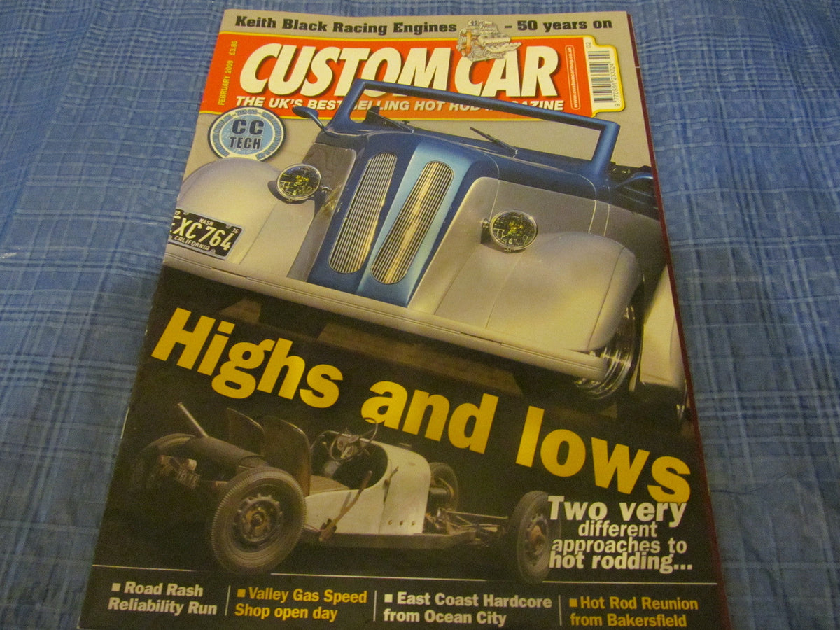CUSTOM CAR MAGAZINE FEBUARY 2009 /   #bk1