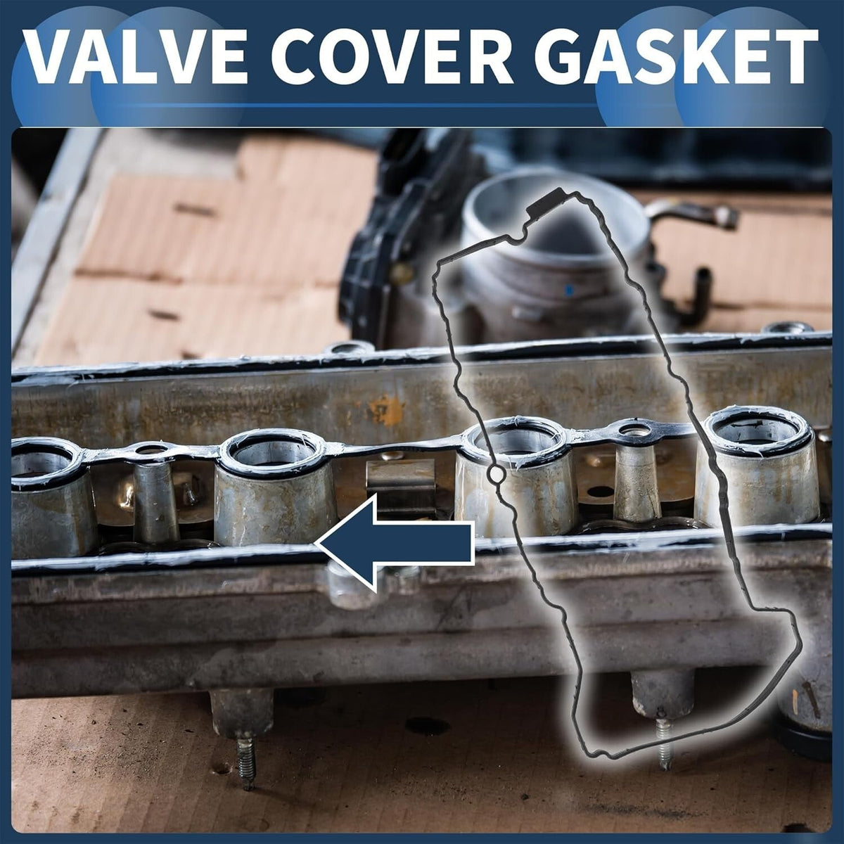 BMW 2.0 Diesel Cam Cover Gasket Set – N47 Engine Leak-Proof Seal  Fast Dispatch