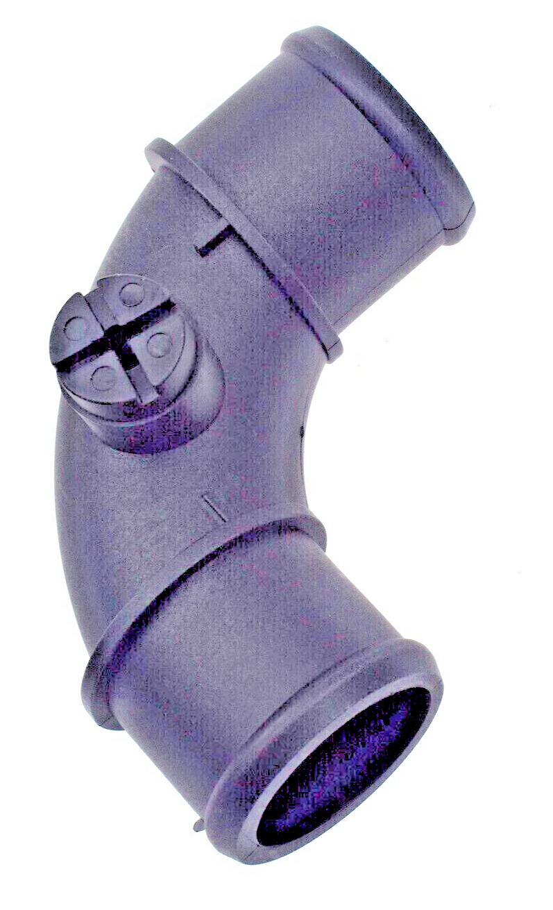 MINI BMW Top Radiator Hose Coolant Bleed Elbow 17127515487 For R50 R52 fit 01-06