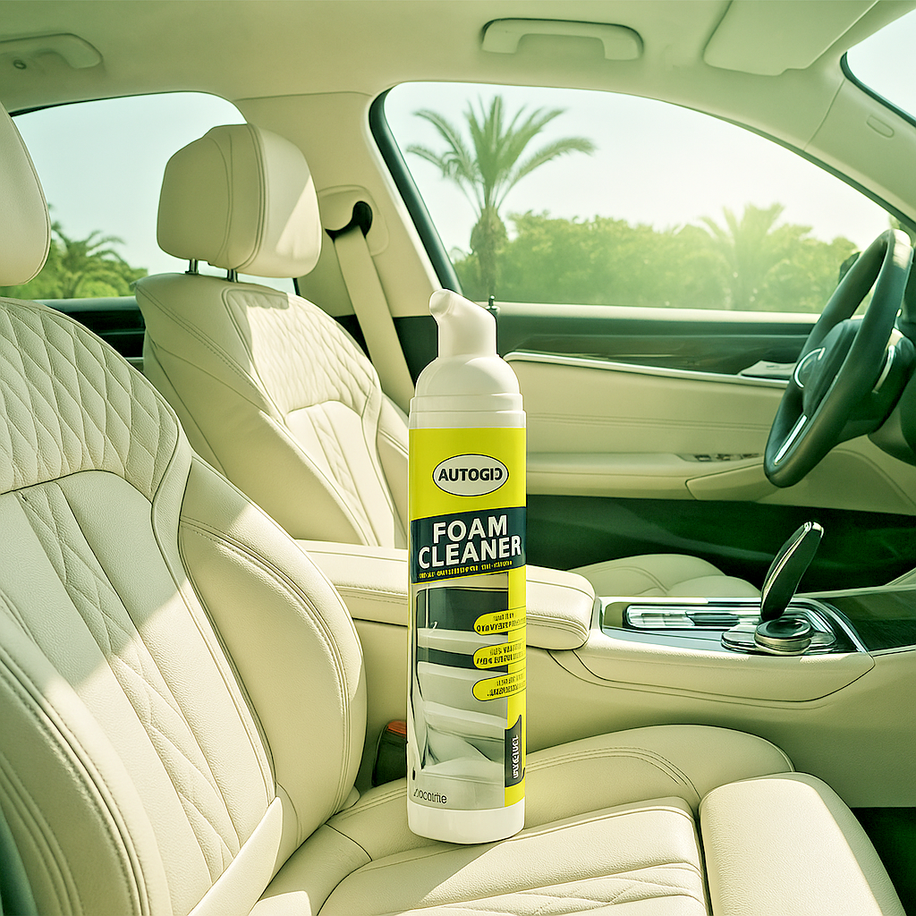 AUTOGO-PRO Foaming Car Interior & Trim Cleaner — Lemon Scent 100ml | PSR9Line