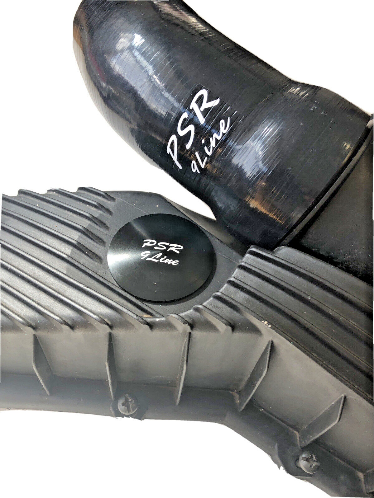 Porsche 996 Resonator Delete kit Air Box Upgrade with Black Induction Pipe & Cap