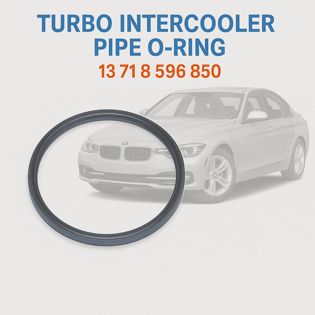 BMW Turbo Intercooler Hose Pipe Line Seal Ring Gasket # 13718596850 New UK Stock