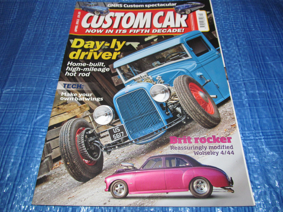 CUSTOM CAR MAGAZINE APRIL 2011 /   #bk1