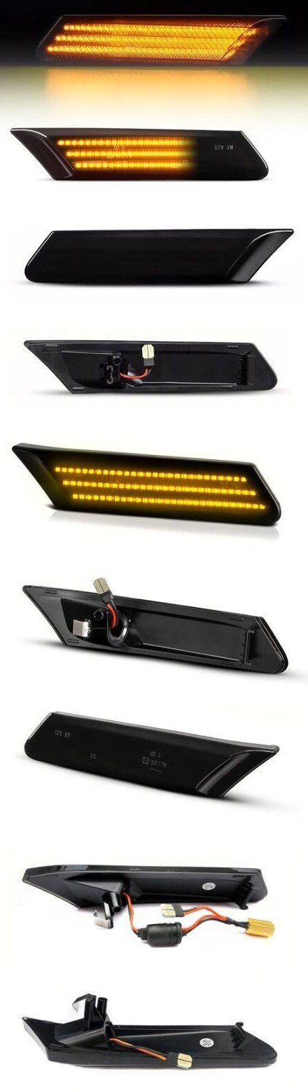 PORSCHE  DYNAMIC LED SIDE INDICATOR REPEATER LIGHTS 911 997 987